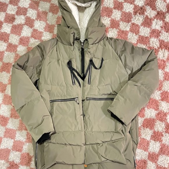 Orolay zip front thickened downed jacket - Picture 2 of 3